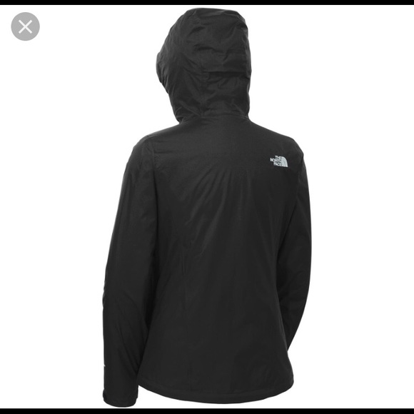 BLACK North Face rain coat - Picture 2 of 6